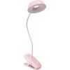 Настільна лампа Philips Donutclip 3Вт 4000K 1200мАг USB-A рожевий (929003179607) зображення 4