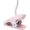 Настільна лампа Philips Donutclip 3Вт 4000K 1200мАг USB-A рожевий (929003179607) зображення 5