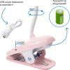 Настільна лампа Philips Donutclip 3Вт 4000K 1200мАг USB-A рожевий (929003179607) зображення 6