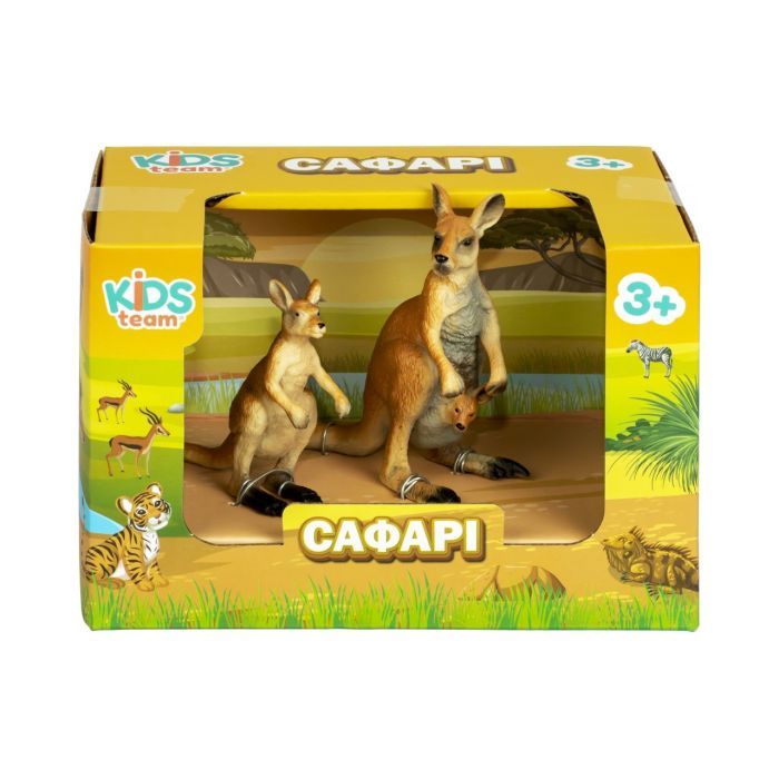 Фігурка Kids Team набір Кенгуру c малюком і з кенгурятком (Q9899-A38_3) зображення 2