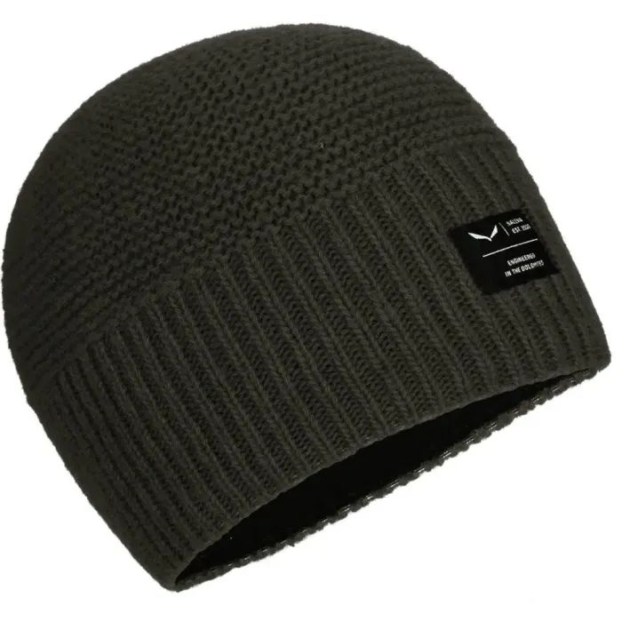 Шапка Salewa Sarner 2 WO Beanie 28430 5280 - UNI58 - темно-оливковий (013.012.1203)