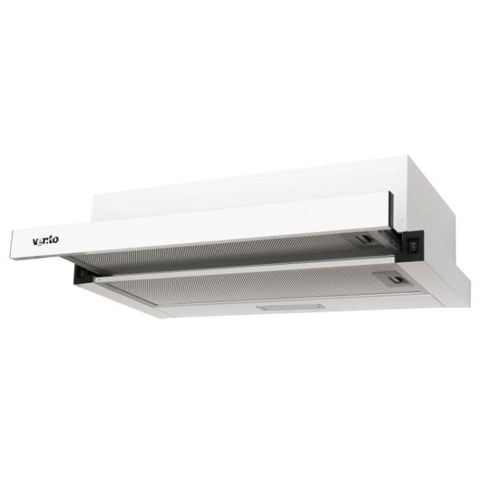 Витяжка кухонна Ventolux GARDA 60 WH (500) LED зображення 2