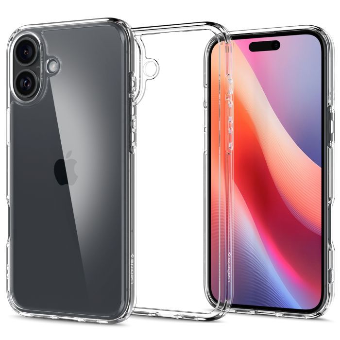 Чехол для мобильного телефона Spigen iPhone 16 Ultra Hybrid Crystal Clear (ACS08197) изображение 5