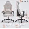 Крісло ігрове GamePro FGC750LG Size L Fabric Light Gray (FGC750LG) зображення 12