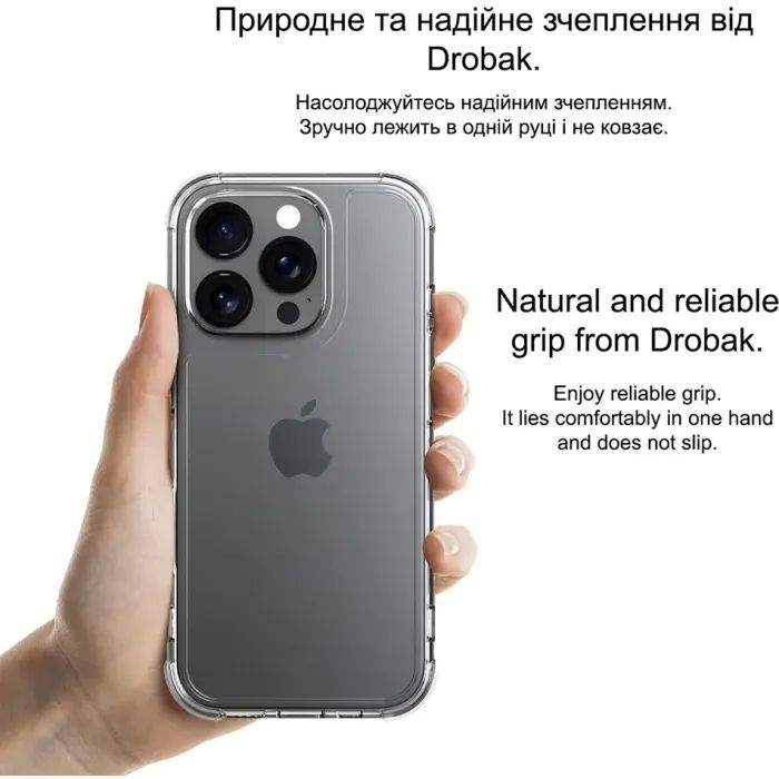 Чехол для мобильного телефона Drobak Acrylic Case with Airbag для Apple iPhone 14 (949401) изображение 7