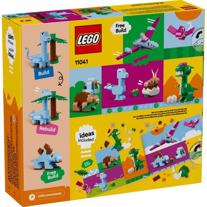 Конструктор LEGO Classic Творческие динозавры (11041) изображение 11