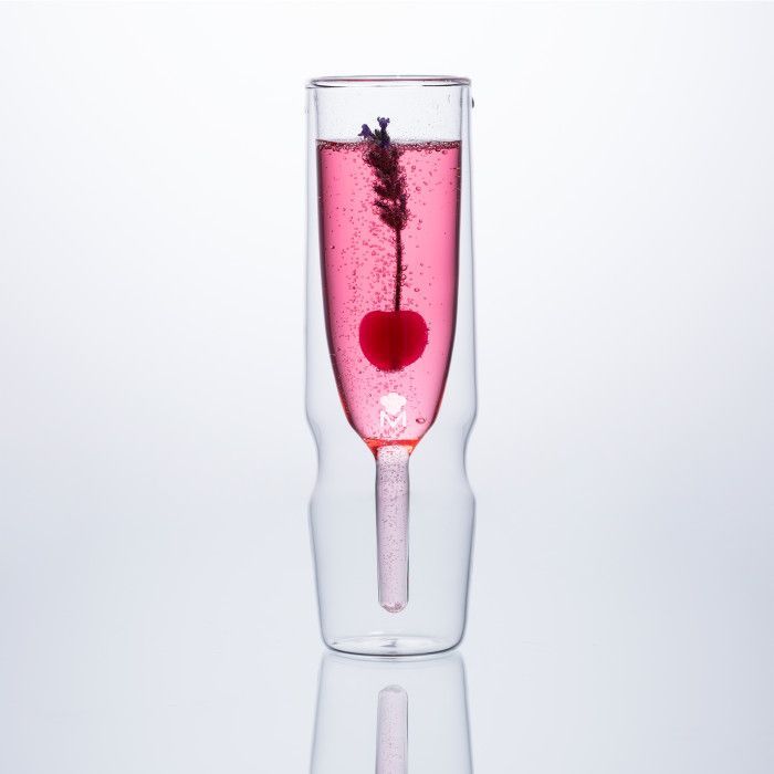 Набор стаканов MasterPro Mixology з подвійними стінками, 190 мл, 2 шт (BGMP-20205) изображение 4