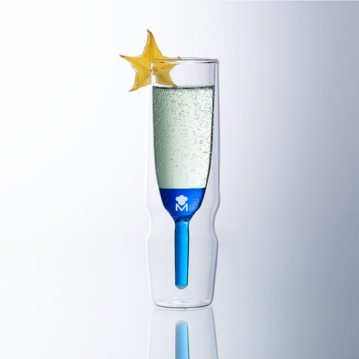 Набор стаканов MasterPro Mixology з подвійними стінками, 190 мл, 2 шт (BGMP-20205) изображение 5