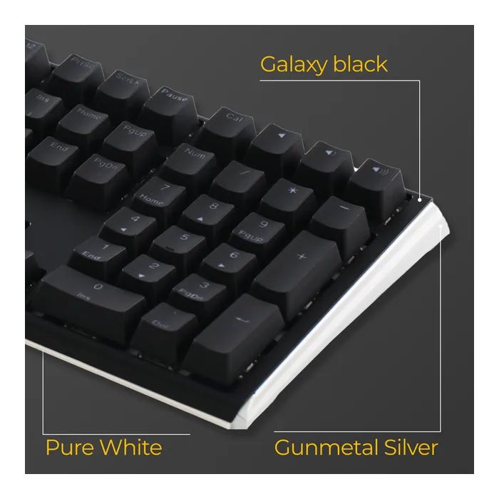 Клавиатура Ducky One 3 Cherry MX Blue RGB UA USB Black (DKON2108ST-CUAPXCLAWSC1) изображение 12