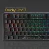 Клавиатура Ducky One 3 Cherry MX Blue RGB UA USB Black (DKON2108ST-CUAPXCLAWSC1) изображение 3