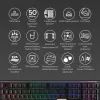 Клавиатура Ducky One 3 Cherry MX Blue RGB UA USB Black (DKON2108ST-CUAPXCLAWSC1) изображение 4