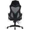 Кресло игровое Canyon Flow MCH01 Mesh Black/White (CNE-MCH01W) изображение 4