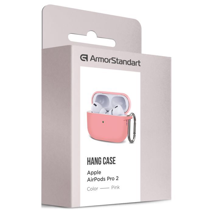 Чехол для наушников Armorstandart Hang Case для Apple AirPods Pro 2 Red (ARM68597) изображение 3