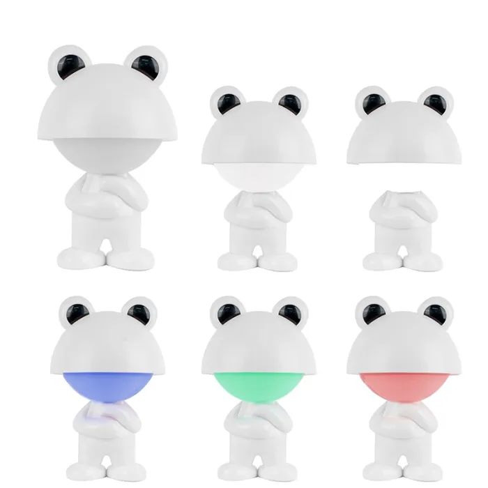 Нічник Kite Світильник LED з акумулятором Dreamy Froggy, білий (K25-315-3-1) зображення 4