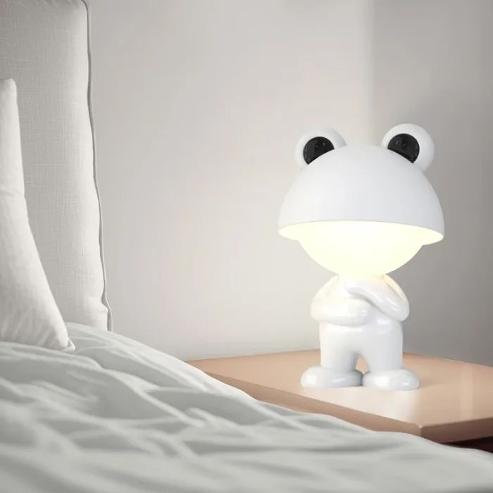 Нічник Kite Світильник LED з акумулятором Dreamy Froggy, білий (K25-315-3-1) зображення 5
