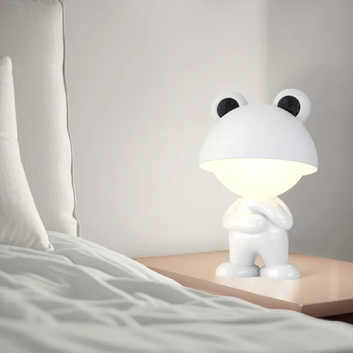 Нічник Kite Світильник LED з акумулятором Dreamy Froggy, білий (K25-315-3-1) зображення 5