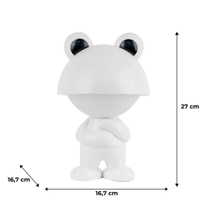 Нічник Kite Світильник LED з акумулятором Dreamy Froggy, білий (K25-315-3-1) зображення 6