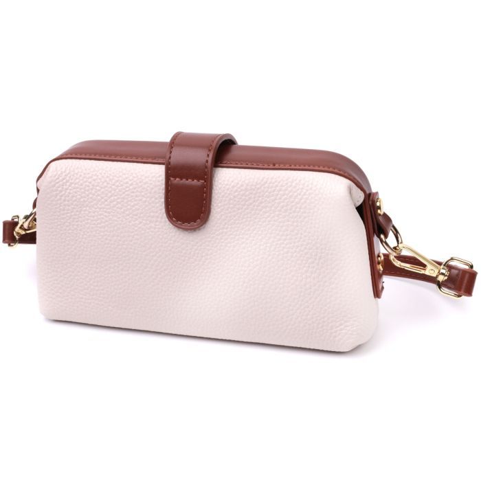 Сумка Vintage Из натуральной кожи Белая (22426) изображение 2