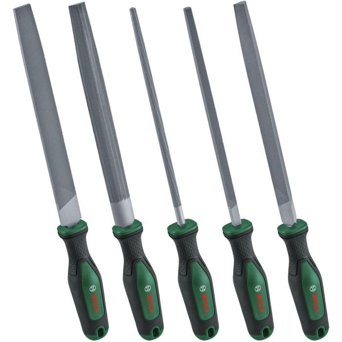 Напильник Bosch 5шт (1.600.A02.ZB0)