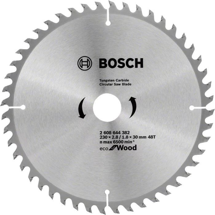 Диск пильный Bosch пильный Eco for Wood 230x30-48T (2.608.644.382)