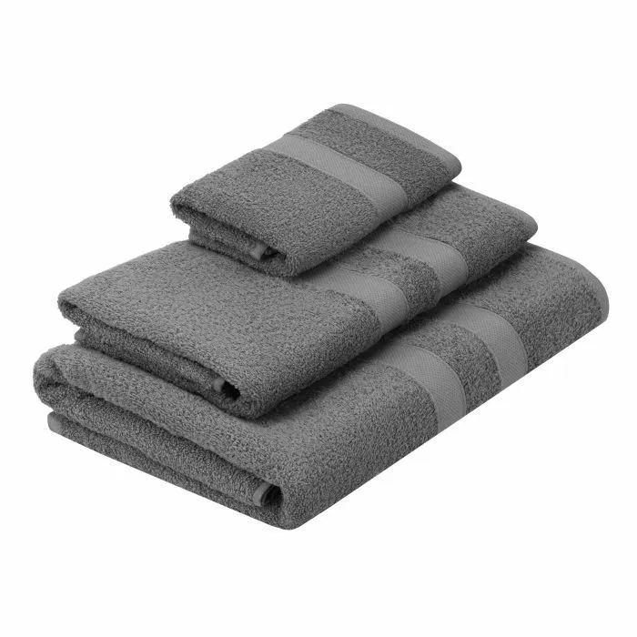 Полотенце Ardesto Splendid 100% хлопок, серый 70х140 см (ART2370GR) изображение 4