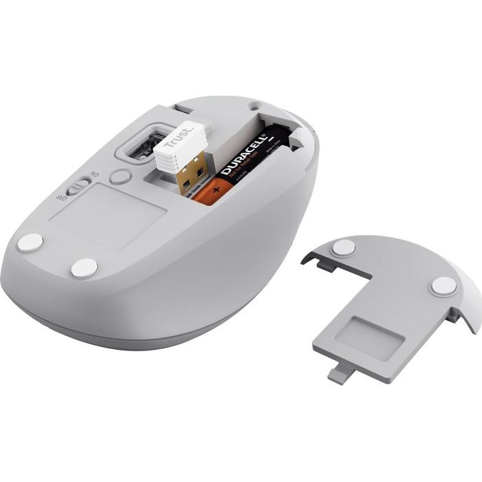 Мышка Trust Yvi+ Multi-Device Wireless/Bluetooth Black (25440) изображение 4