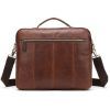Сумка Vintage Коричневая (14717) изображение 2