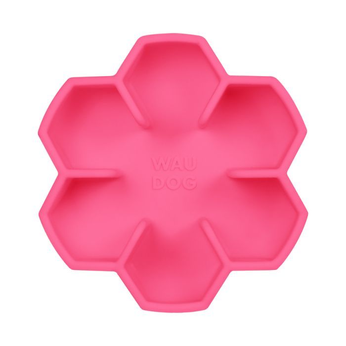 Универсальная посуда для животных WAUDOG Silicone миска для медленного питания 750 мл голубая (23542) изображение 2