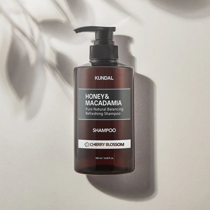 Шампунь Kundal Honey & Macadamia Nature Shampoo Cherry Blossom 500 мл (8809568740449) изображение 2