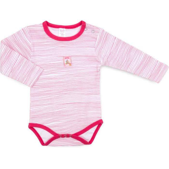 Боди детское Breeze в полоску (1027-74G-pink)