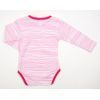 Боди детское Breeze в полоску (1027-80G-pink) изображение 2