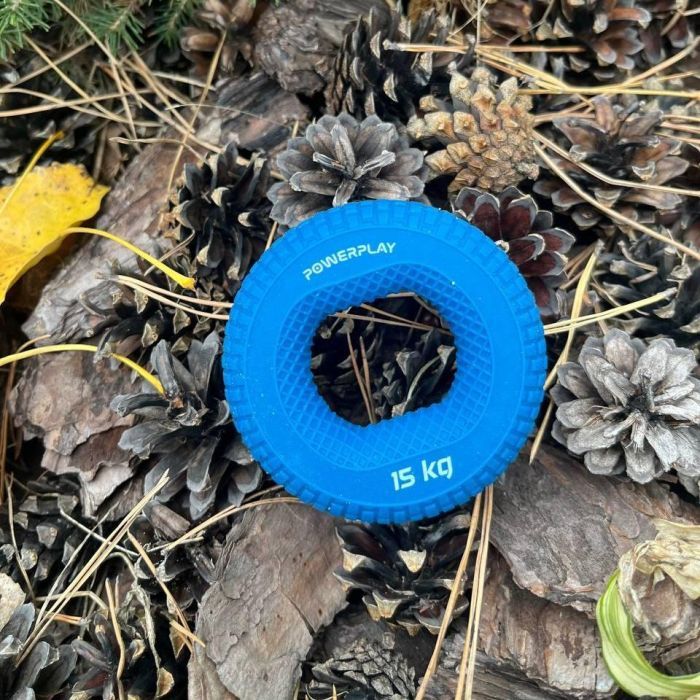 Эспандер PowerPlay PP-4333 Hand Grip Light 15 кг Блакитний (PP_4333_Blue_15kg) изображение 5