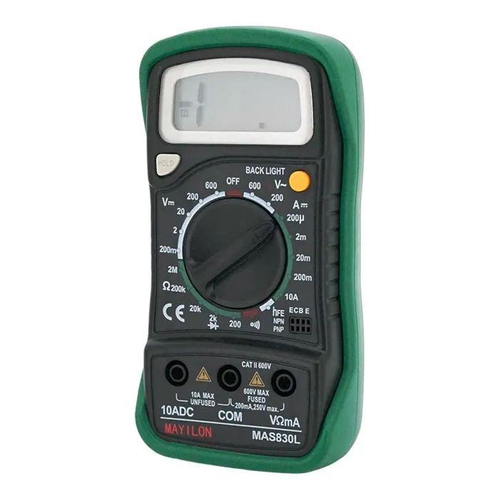 Цифровой мультиметр Mayilon MAS-830L, V, A, R (MAS-830L)