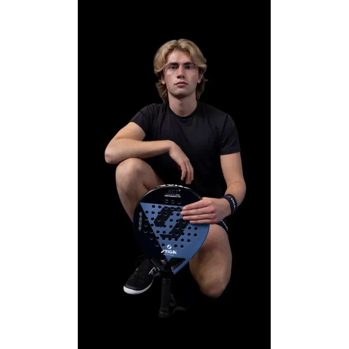 Ракетка для падел тенниса Stiga Racket ACT Black/Blue (2202-0916-01) (931517) изображение 5