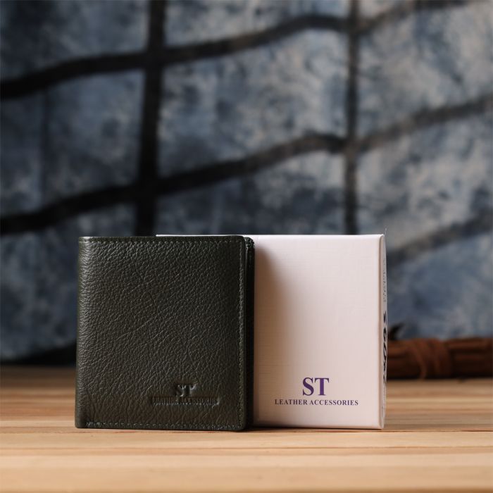 Кошелек ST Leather Из натуральной кожи Зеленый (23093) изображение 10