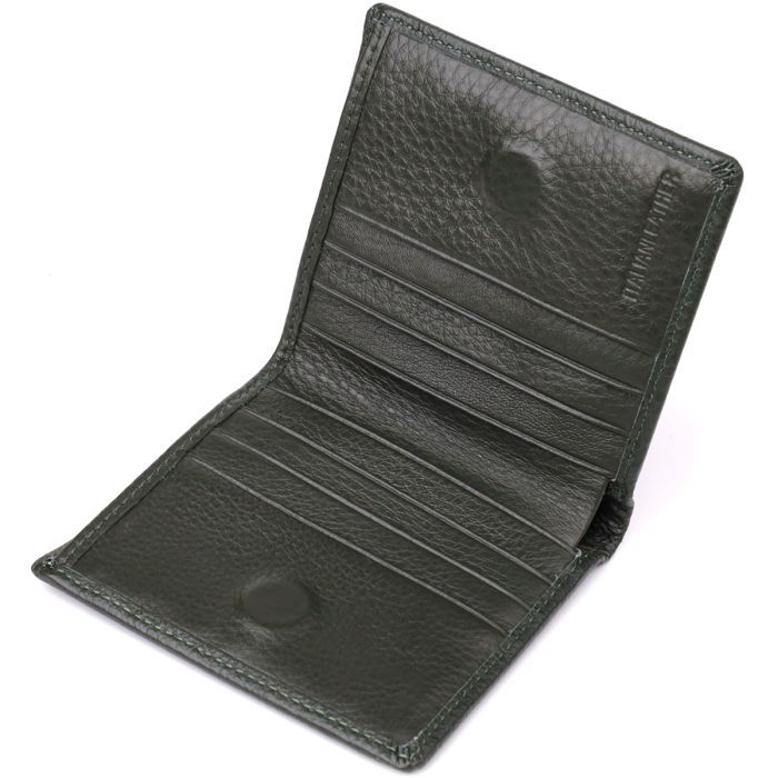 Кошелек ST Leather Из натуральной кожи Зеленый (23093) изображение 5