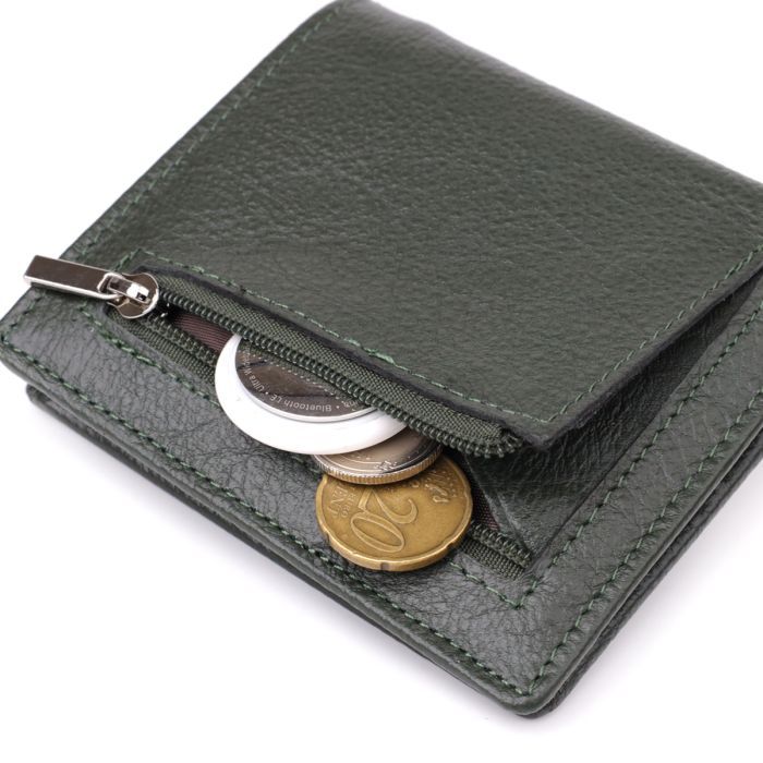 Кошелек ST Leather Из натуральной кожи Зеленый (23093) изображение 7