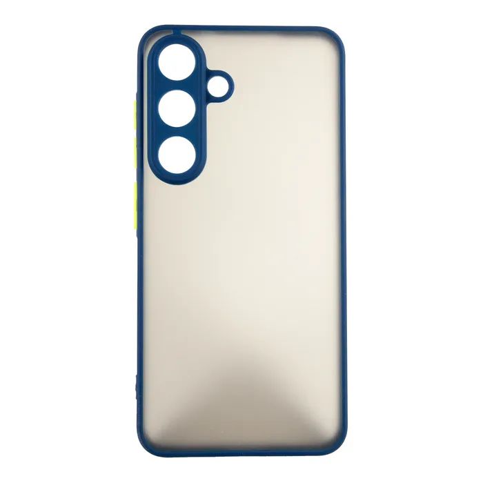 Чохол до мобільного телефона Dengos Kit Samsung Galaxy S25 Matte + glass (Blue) (DG-KM-142) зображення 2