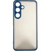 Чохол до мобільного телефона Dengos Kit Samsung Galaxy S25 Matte + glass (Blue) (DG-KM-142) зображення 2