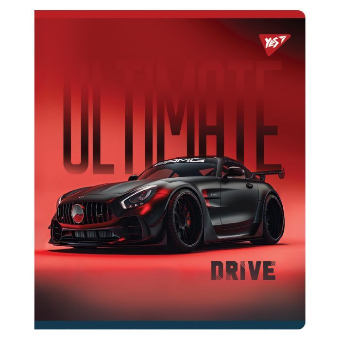 Зошит Yes Ultimate drive А5 12 аркушів клітинка (767498) зображення 2
