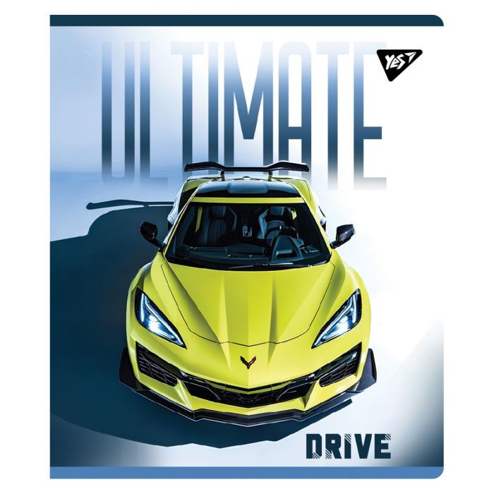 Зошит Yes Ultimate drive А5 12 аркушів клітинка (767498) зображення 3