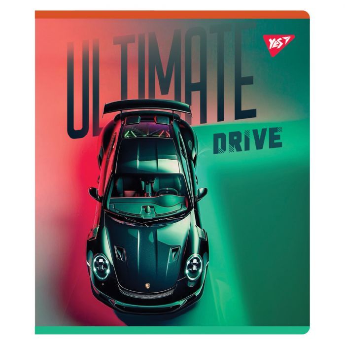 Зошит Yes Ultimate drive А5 12 аркушів клітинка (767498) зображення 5