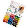 Пластилин Rosa Kids Cats, зі стеком, 18 кольорів 288 г (4823098541608) изображение 2
