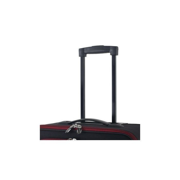 Чемодан Semi Line 20" S T5680-1 Black/Red Lines (DAS303169) изображение 8