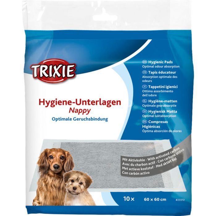 Пеленки для собак Trixie с активированным углем 40х60 см 7 шт (4011905233703)
