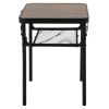 Туристический стол Bo-Camp Garland 60x45 cm Black/Wood look (1404195) (DAS303266) изображение 4