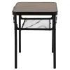 Туристический стол Bo-Camp Garland 60x45 cm Black/Wood look (1404195) (DAS303266) изображение 4