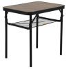 Туристический стол Bo-Camp Garland 60x45 cm Black/Wood look (1404195) (DAS303266) изображение 5