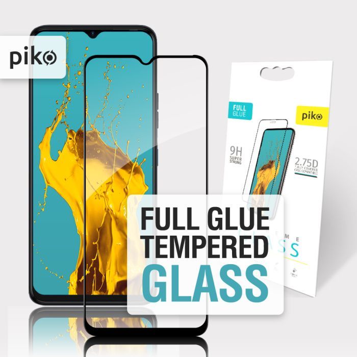 Стекло защитное Piko Full Glue Tecno Spark 9 Pro Black (1283126547348) изображение 5