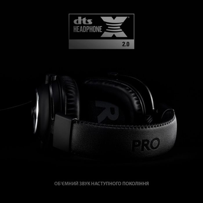 Наушники Logitech G PRO X Gaming Headset + Stand USB Black (991-000358) изображение 7